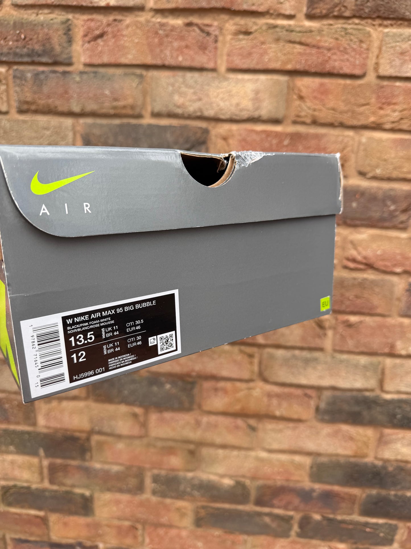 Air Max 95 OG Pink Foam Big Bubble