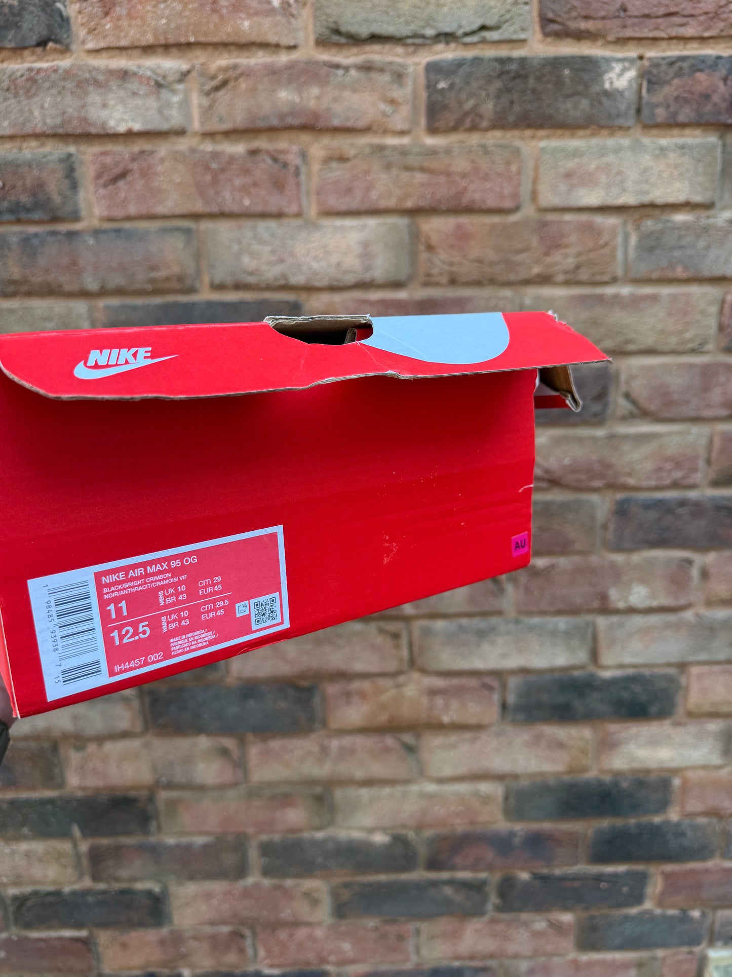 Air Max 95 OG Bright Crimson Big Bubble (Dracula)