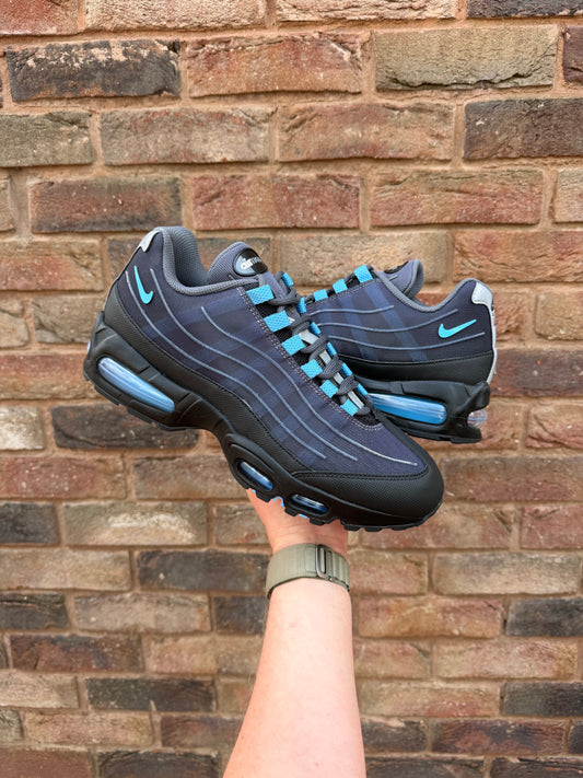 Air Max 95 BB Tech Black Blue Big Bubble