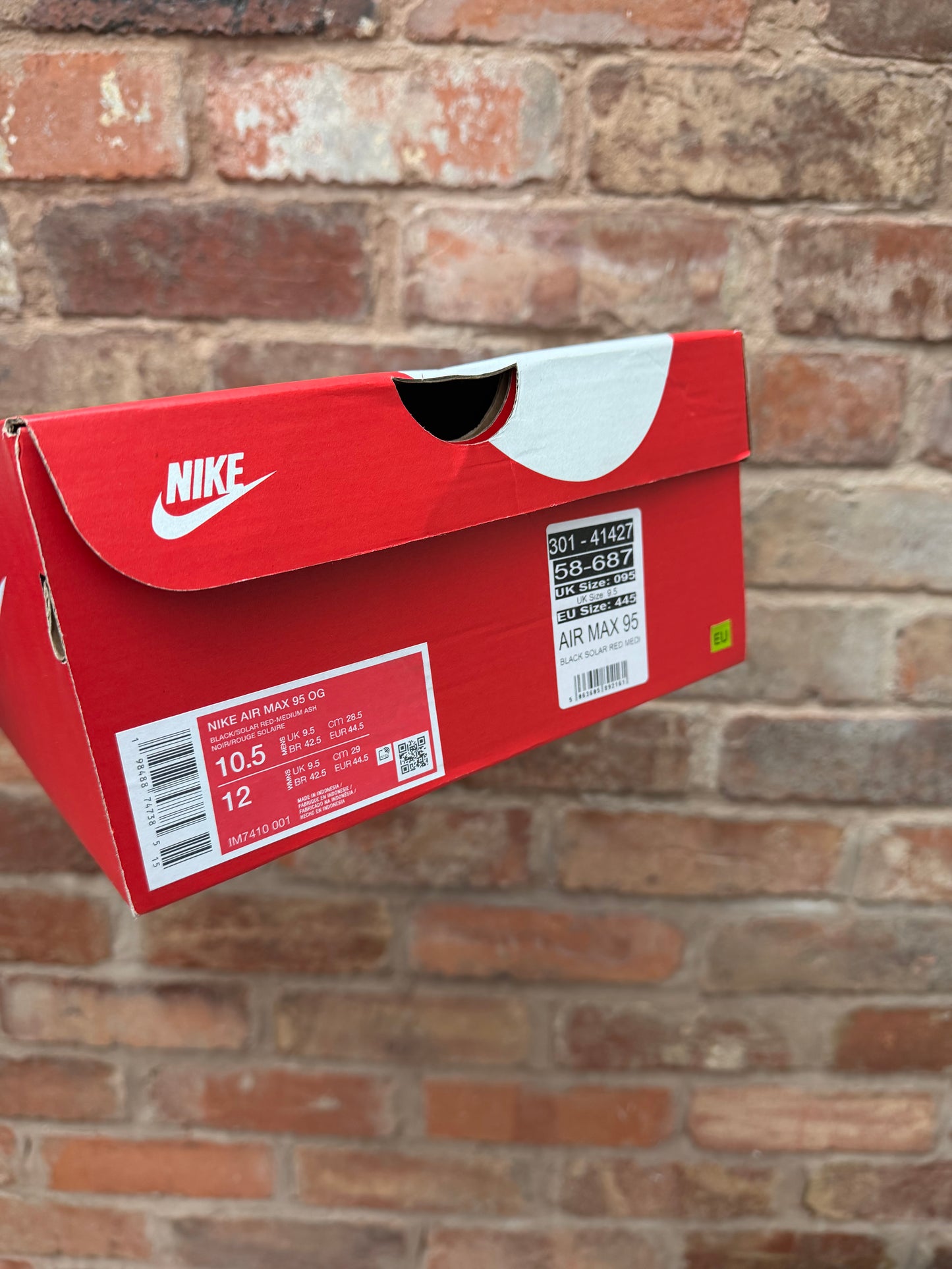 Air Max 95 OG Solar Red Big Bubble