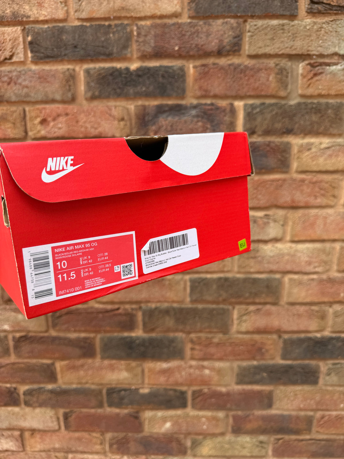 Air Max 95 OG Solar Red Big Bubble
