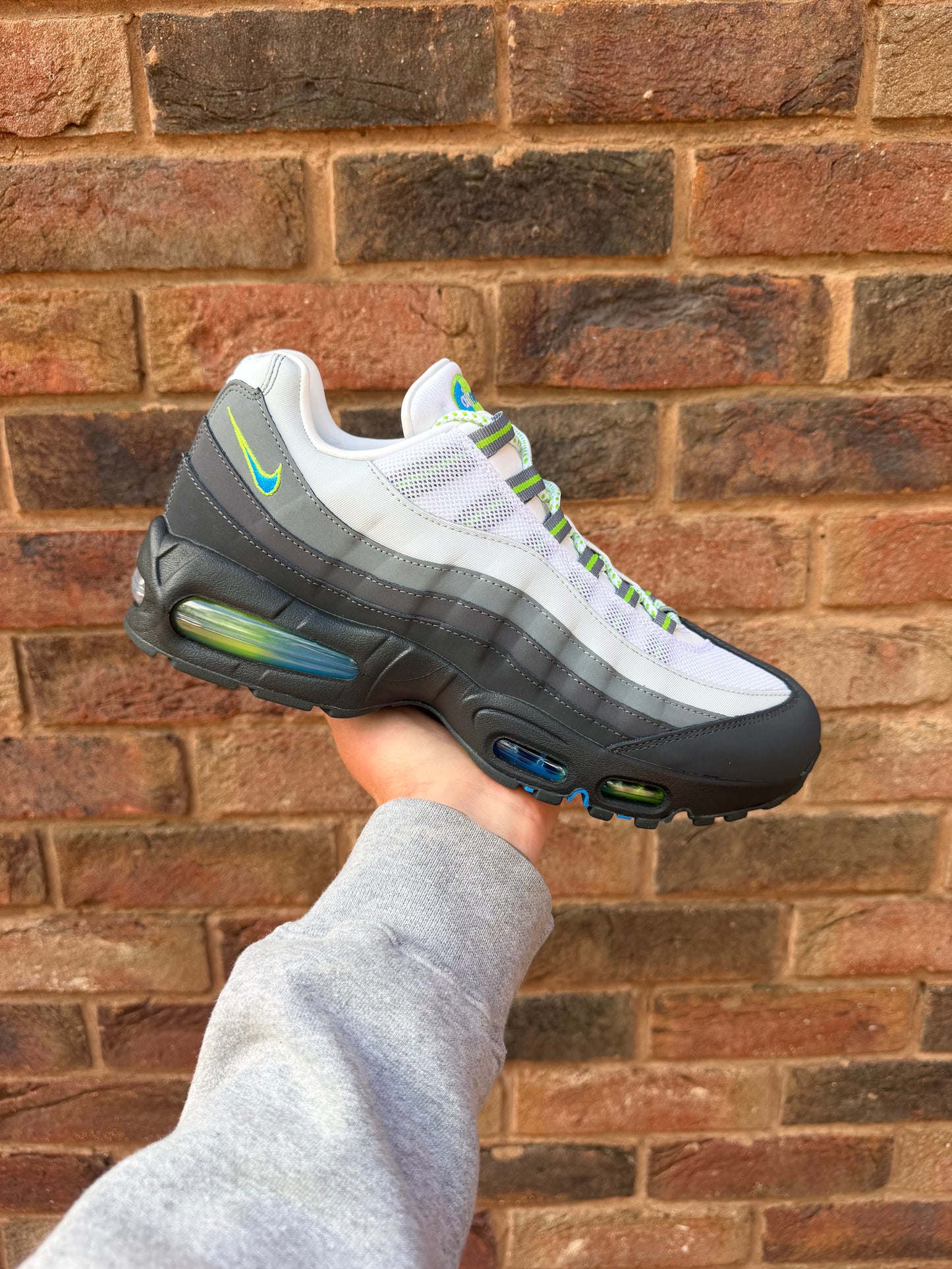 Air Max 95 Apple Blue Big Bubble