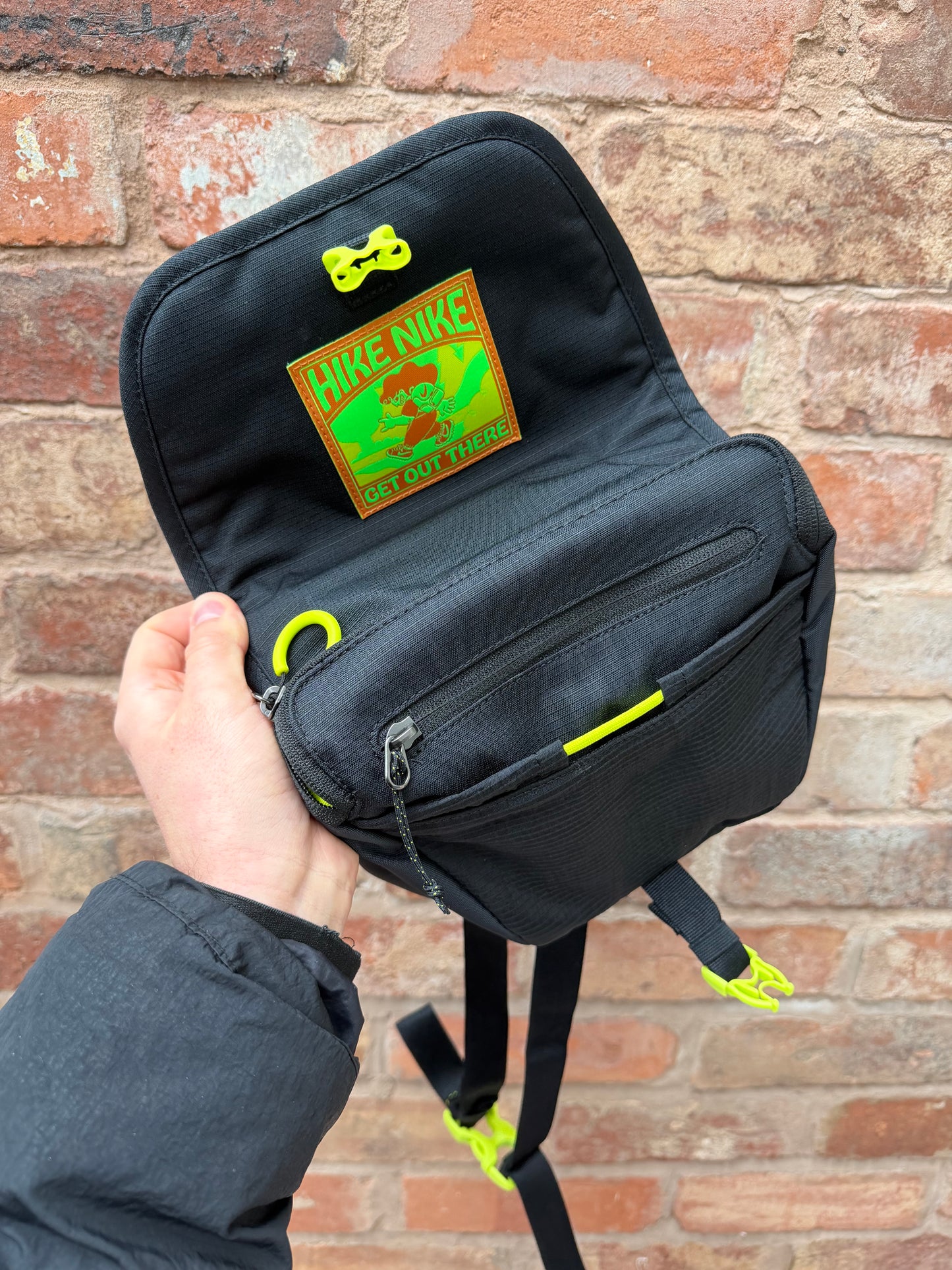 Nike Hike Hip Pack Black / Neon