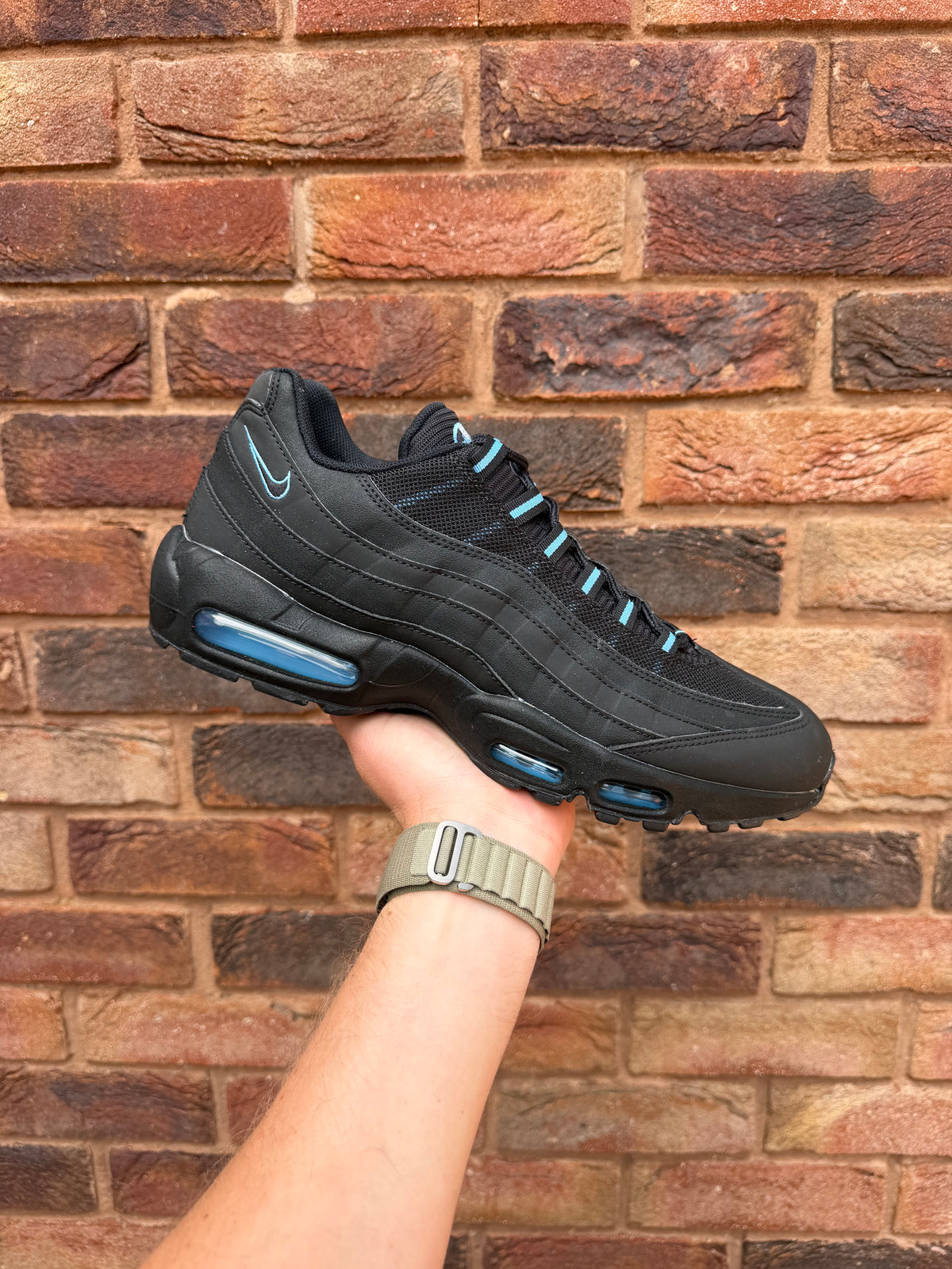 Air Max 95 Black University Blue