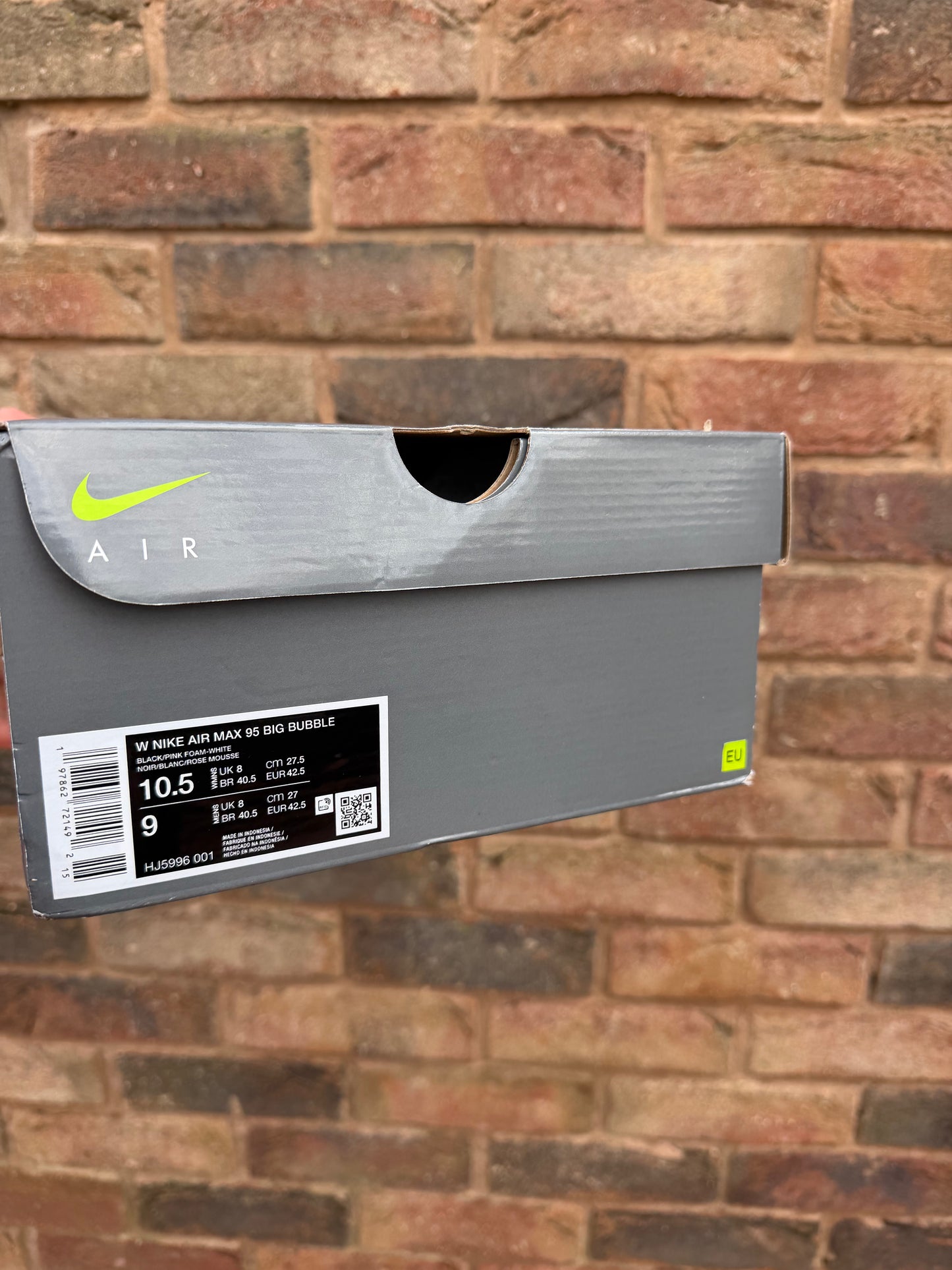 Air Max 95 OG Pink Foam Big Bubble