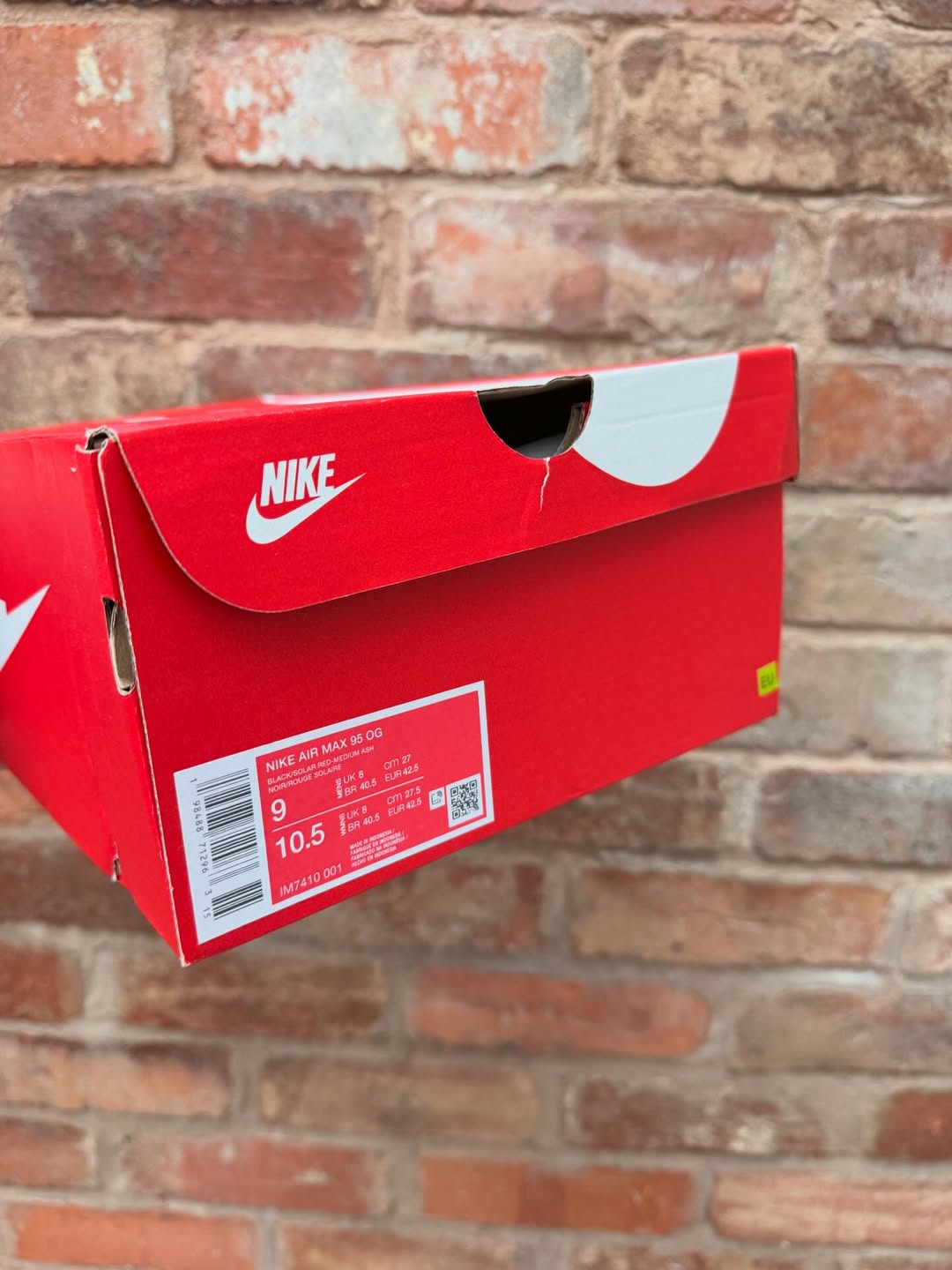 Air Max 95 OG Solar Red Big Bubble