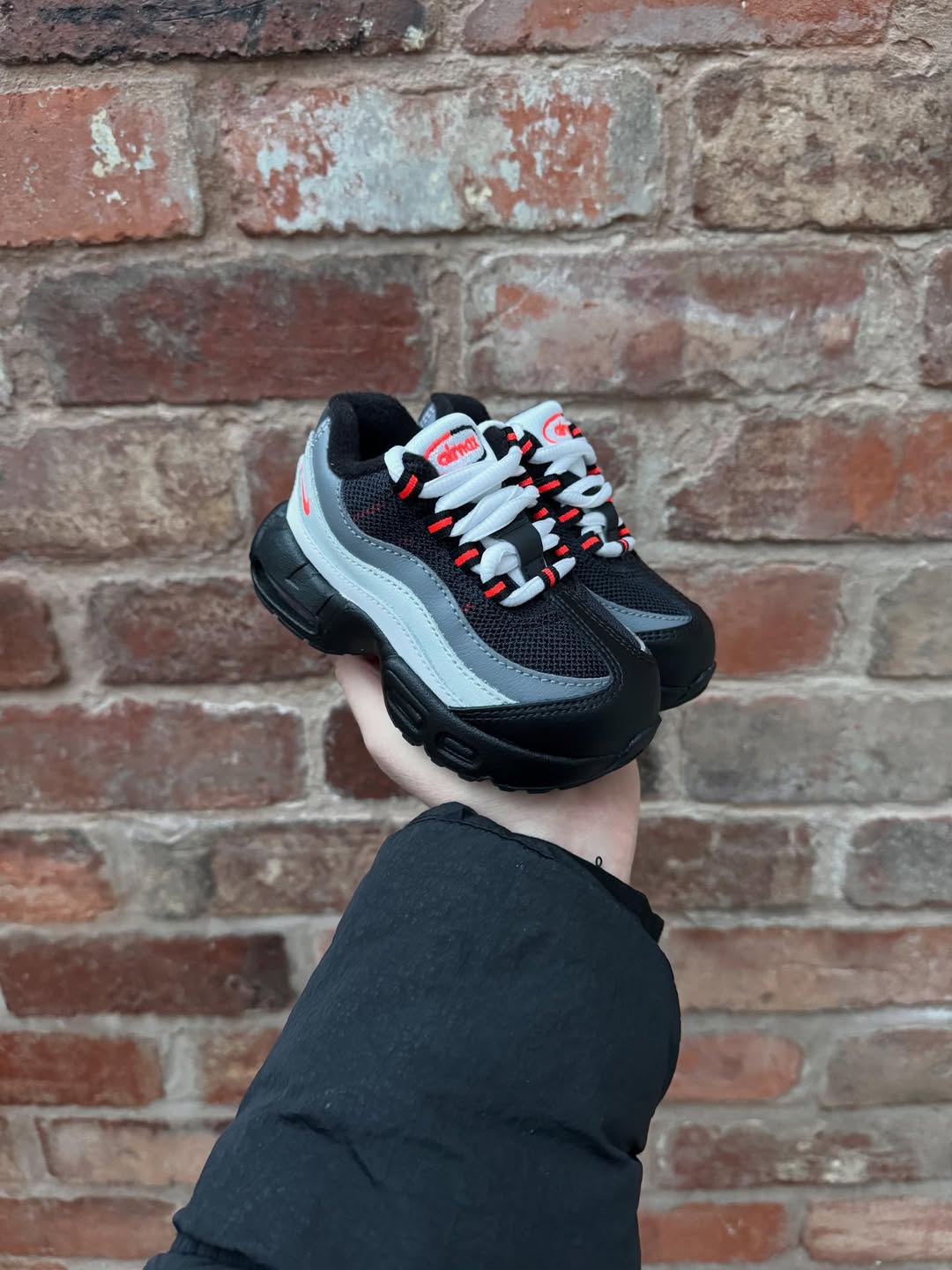 Air Max 95 Toddler White Infared